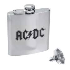 AC/DC Hip Flask - Logo