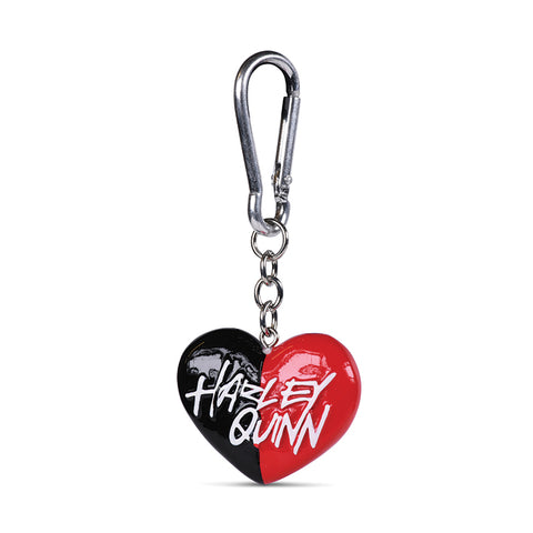 Harley Quinn (Heart) 3D Keychain
