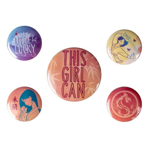 Mulan Classic (This Girl Can) Badge Pack