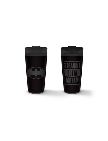 Batman - Straight Outta Gotham Metal Travel Mug