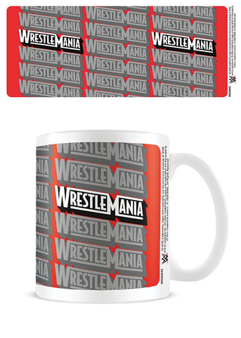 Wwe (Wrestlemania Retro Logo) Mug