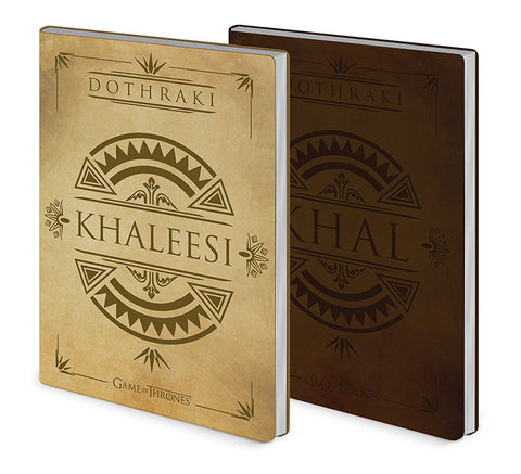Game Of Thrones (Dothraki Khaleesi) Notebook Set
