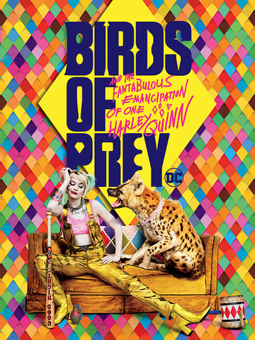 Birds Of Prey (Harleys Hyena) Framed Poster 30x40cm