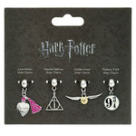 Harry Potter 4 Piece Multi Slider Bracelet Charm Set - Platform Snitch
