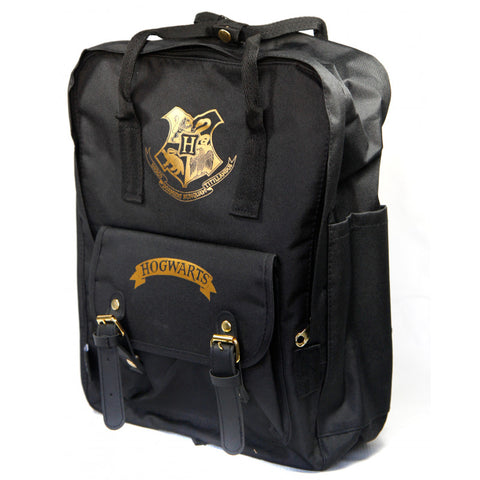 Harry Potter Backpack (Premium) Black & Gold