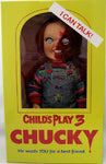 Mezco Toys Child's Play 3 Talking Pizza Face Chucky 15 Inch Mega Figure