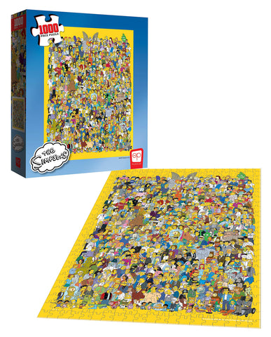 Simpsons Jigsaw Puzzle Cast of Thousands (1000 pieces)