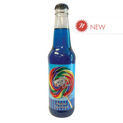 Rocket Fizz - Whirly Pop Rainbow Fruit Punch Soda (355ml)