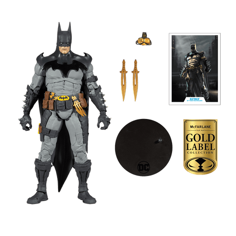BATMAN McFarlane Gold Label Collection DC Multiverse Walmart Exlusive