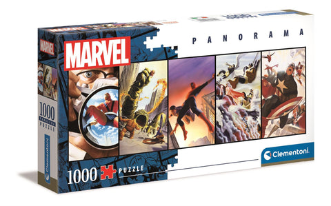 Marvel Comics Panorama Jigsaw Puzzle - Panels 1000 Pieces