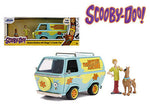 Scooby Doo Hollywood Rides Diecast Model 1/24 Mystery Van with Shaggy & Scooby - Doo