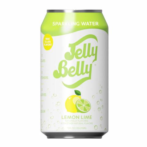 Jelly Belly Lemon Lime Sparkling Water  (355ml)