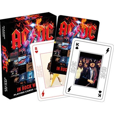 AC/DC - In Rock We Trust  Playing Cards