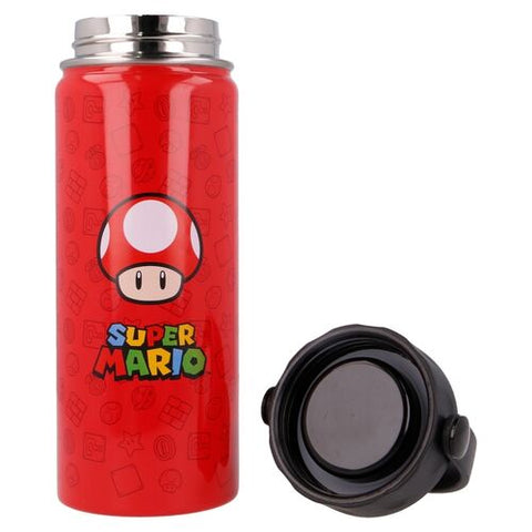 Super Mario Double Walled Stainless Steel Hydro Bottle 530ml