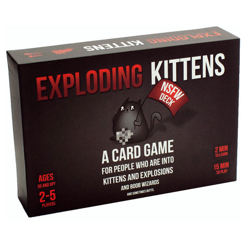 Exploding Kittens Card Game - NSFW Edition