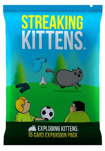 Exploding Kittens - Streaking Kittens Expansion Pack : Blue