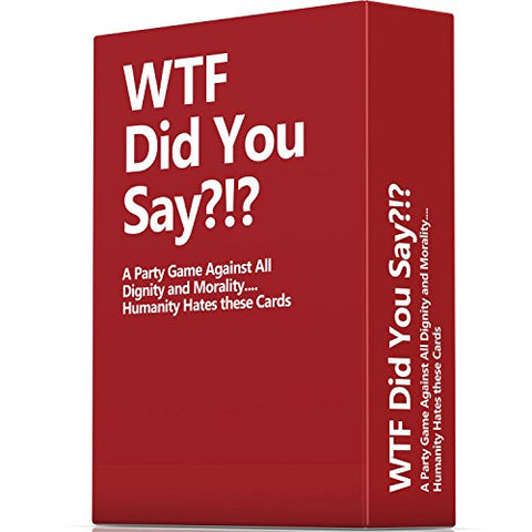 WTF Did You Say?!? - Card Game