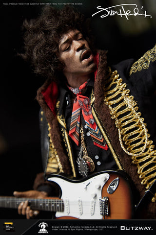 Jimi Hendrix Action Figure 1/6 31cm
