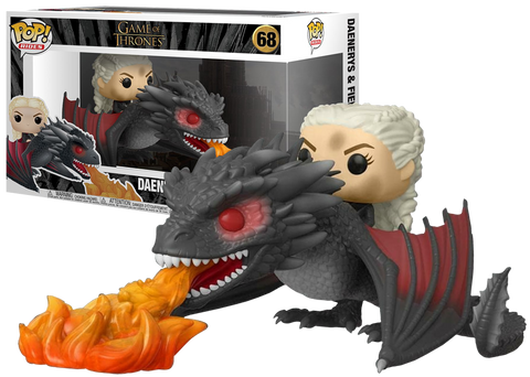 POP! Rides - Game of Thrones-  Daenerys & Fiery Drogon #68