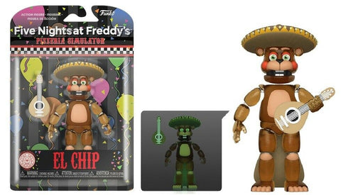 Funko Friday Night at Freddy's Pizza Sim - El Chip - Glow in the dark Action Figure