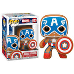 Pop! Marvel: Holiday - Gingerbread Captain America #933