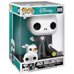 POP! Jumbo Disney: The Nightmare Before Christmas - Jack Skellington With Zero (GW) (Special Edition) # 809