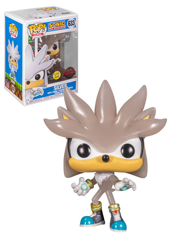 Sonic the Hedgehog - Silver Glow in the Dark 30th Anniversary #633