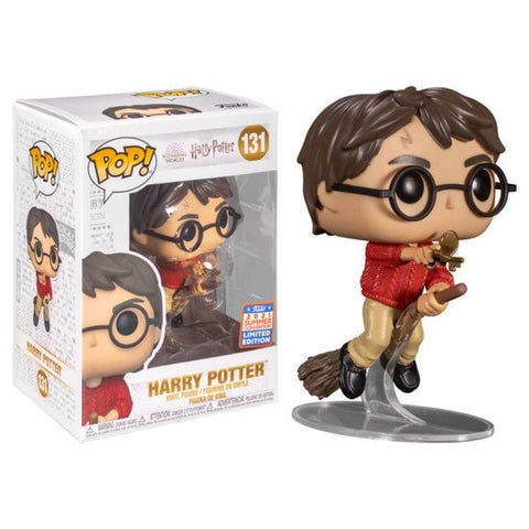 POP! Harry Potter - Harry Potter Flying With Winged Key (2021 Summer Convention Limited Edition) # 131