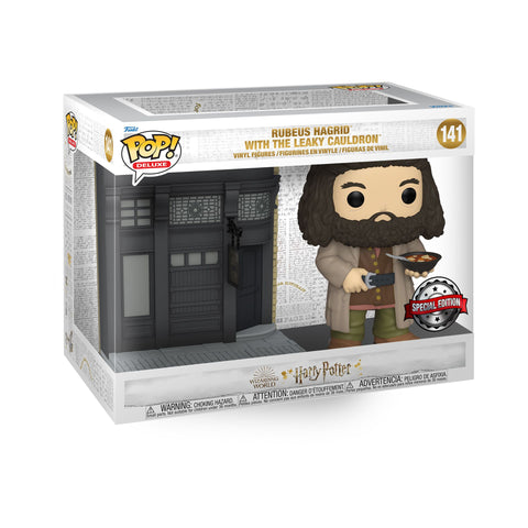 POP! Deluxe: Rubeus Hagrid With The Leaky Cauldron (Special Edition) #141