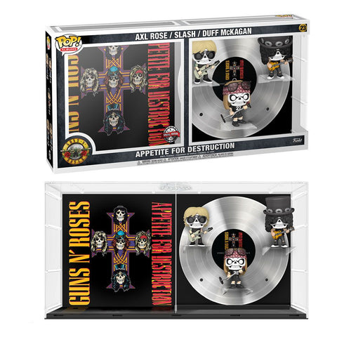 POP! Albums Deluxe: Guns n' Roses Appetite for Destruction - Axl Rose, Slash, Duff McKagan (Special Edition) #23 s