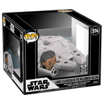 POP! Ride Super Deluxe: Disney Star Wars - Lando Calrissian in the Millennium Falcon (2022 Galactic Convention Exclusive) #514