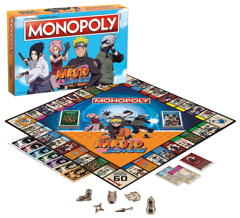 Winning Moves: Monopoly Naruto Board Game