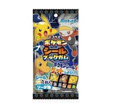Pokemon Sticker Book Chewing Gum