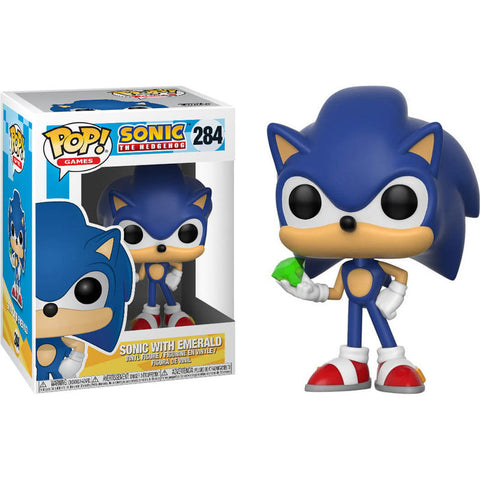 POP! Games: Sonic the Hedghog - Sonic With Emerald #284