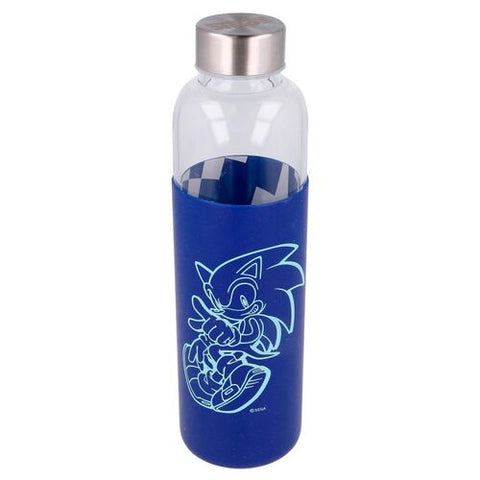 Sonic Glass Bottle With Silicone Cover 585ml