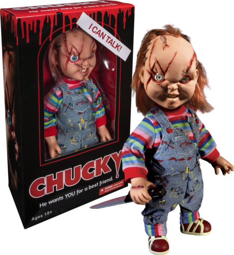 Mezco Toyz Child s Play Talking Mega Scale 15 Chucky POW The Shop