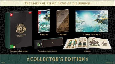 The Legend of Zelda Tears of the Kingdom - Collectors Edition